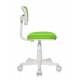 Кресло детское Бюрократ CH-W299/SD/TW-18 спинка сетка салатовый TW-03A TW-18 (пластик белый). Фото товара с разных ракурсов.