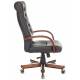Кресло руководителя Бюрократ T-9928WALNUT/ECO черный эко.кожа крестов. металл/дерево. Фото товара с разных ракурсов.